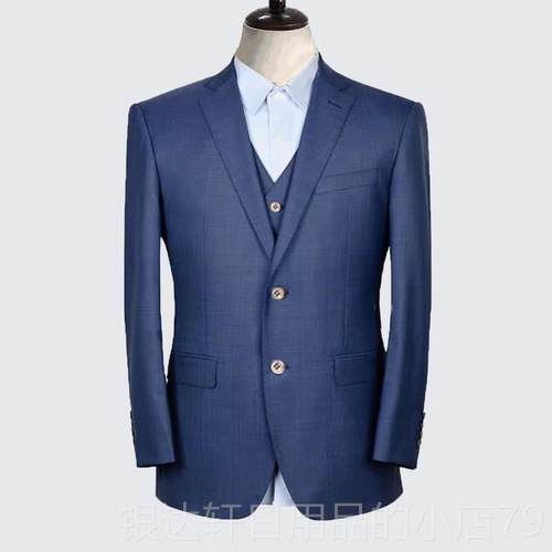 高档新款宝马领创士西服套车裤装工装汽4S店男男西装西修身工作服