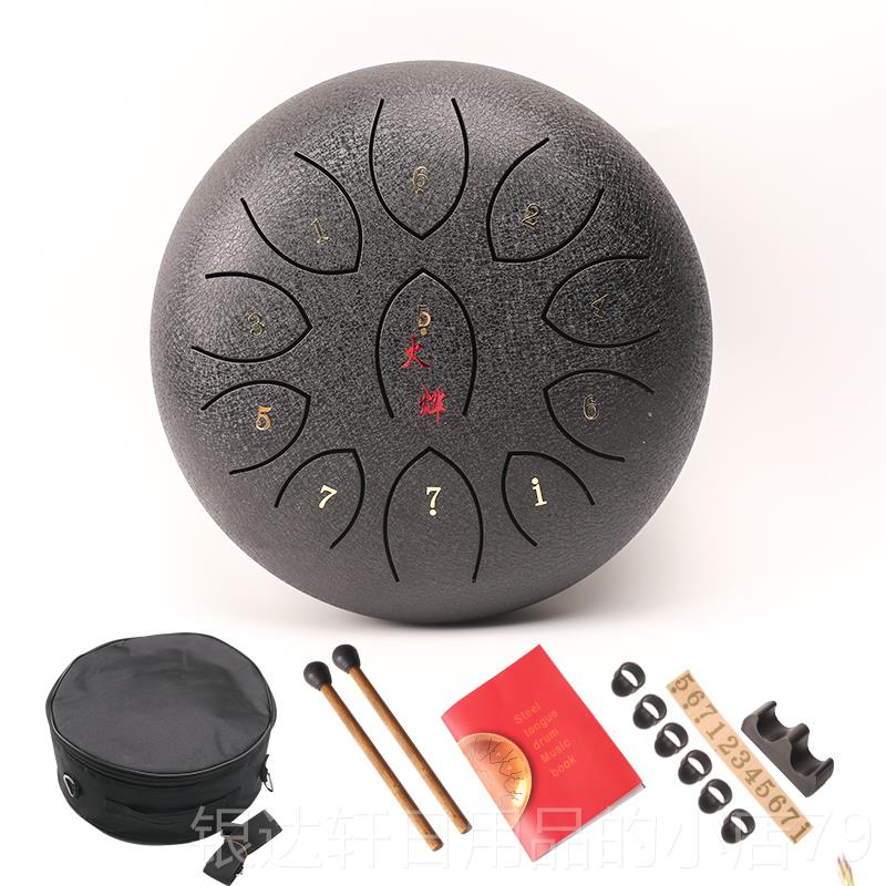 高档空灵鼓811音c调生钢舌鼓梵音鼓迷你鼓小儿童玩寸具乐学器礼品