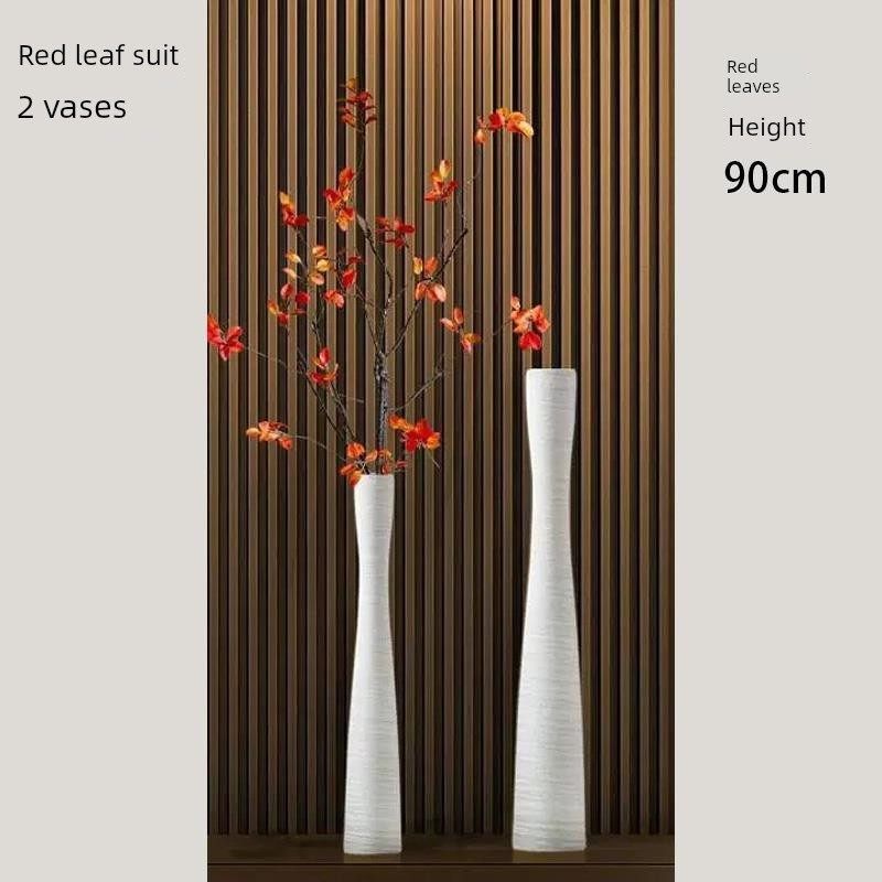斯堪的纳维亚风格电视柜饰品,落地两侧花瓶,高端客厅入口大厅细长,家居饰品,落地摆件,淘宝优惠券,粉丝福利购,淘宝优惠卷