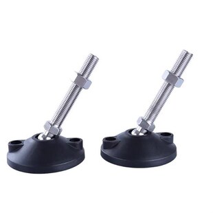 M16 M20 M24 怡合达万向调节脚杯E L100 D100 L50 L150地脚 WAR11