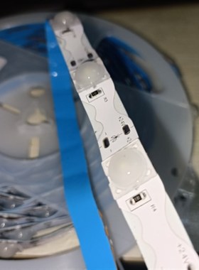 防水透镜灯带w型广告门头招牌字灯箱12V24吸塑发光字亮灯LED3030