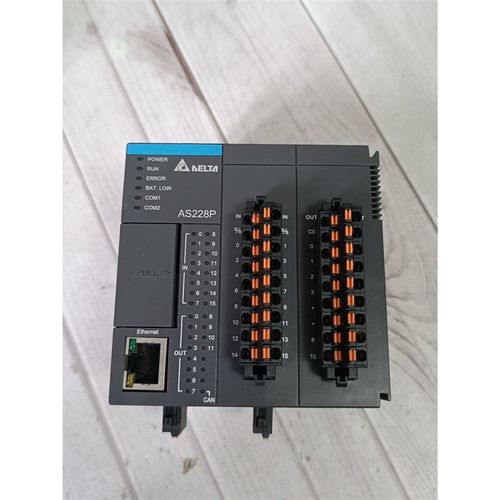 拆机台达PLC   AS228P-A  实物拍摄,功能包好
