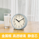 TQJ简约创意座钟家用台式 桌面钟台面卧室床头石英表 坐钟静音时尚