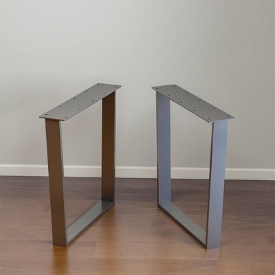 实木大板桌支架不锈钢桌腿办公桌腿餐台脚支架吧台腿支撑腿书桌脚