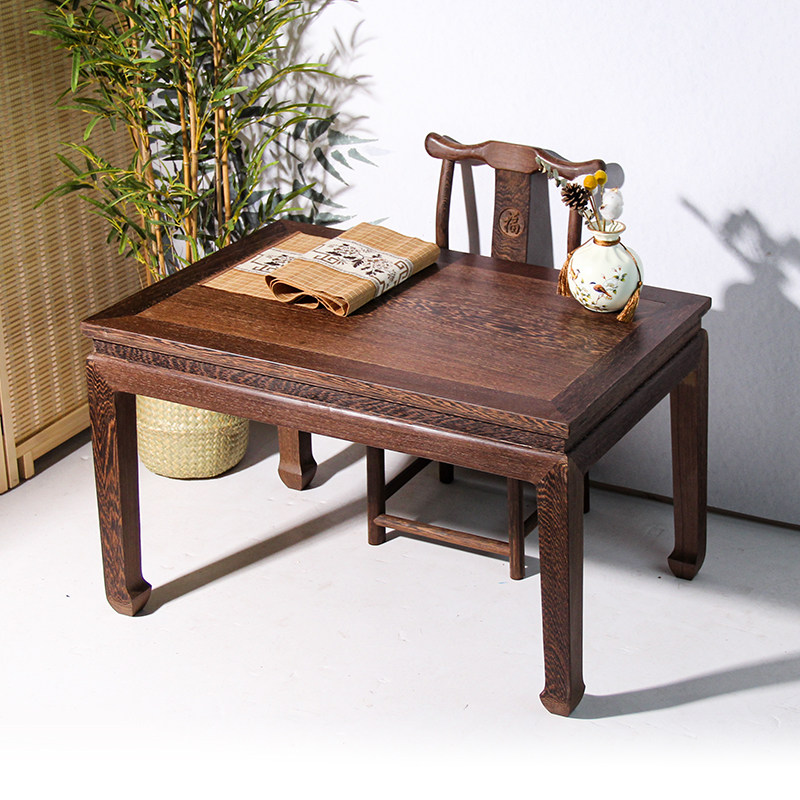 鸡翅木餐桌简约小户型客厅茶几实木茶桌红木长条桌小户型家用饭桌,住宅家具,红木餐桌,淘宝优惠券,粉丝福利购,淘宝优惠卷