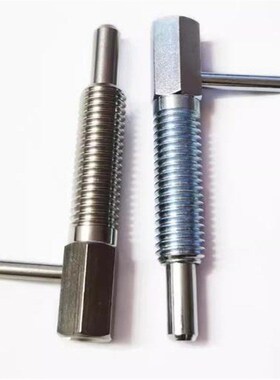 弹簧拉销SLBLT5/4/6r/10M81216旋钮柱塞分度销L型粗牙分割式定位