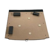适用于北汽E130E150绅宝D20两厢后备胎盖板行李箱地毯承重硬垫板