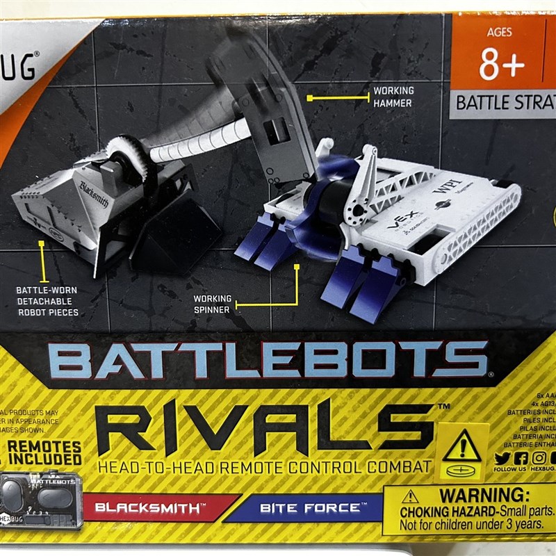 赫宝博茨大战智能遥控人对战格斗机器人亲子游戏电动儿童