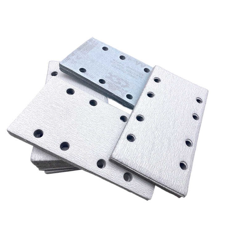 干磨砂纸8孔佑耐长方形背绒砂纸93*1费斯托通用沙子+砂皮