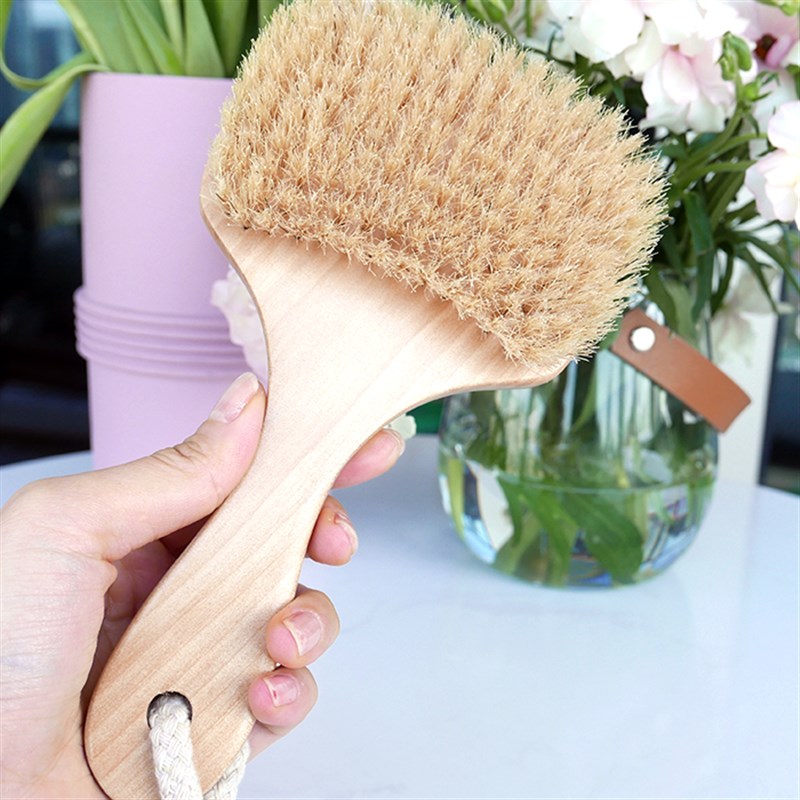 10月发 寻觅多时 sbon平替猪鬃身体沐浴刷 搓澡 去鸡Pi 干湿两用