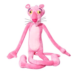 迎接亲游戏道具抖音粉色长腿豹公仔结婚礼堵拦门恶搞整蛊新郎伴郎