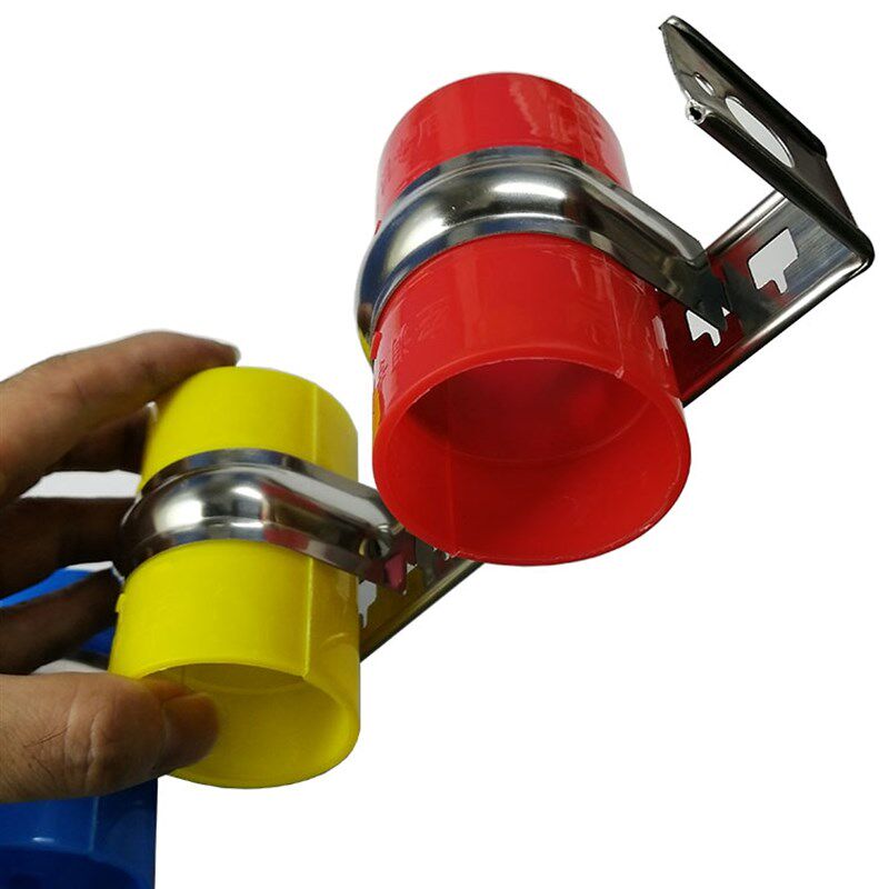 新款中央空调吊码铜管护套不锈钢吊杆卡扣吊卡塑料卡支架吊架配件