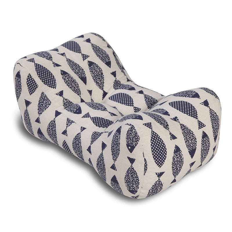 爆款垫椅子沙发垫背卡通棉麻腰靠午睡枕腰枕办公室靠垫护腰