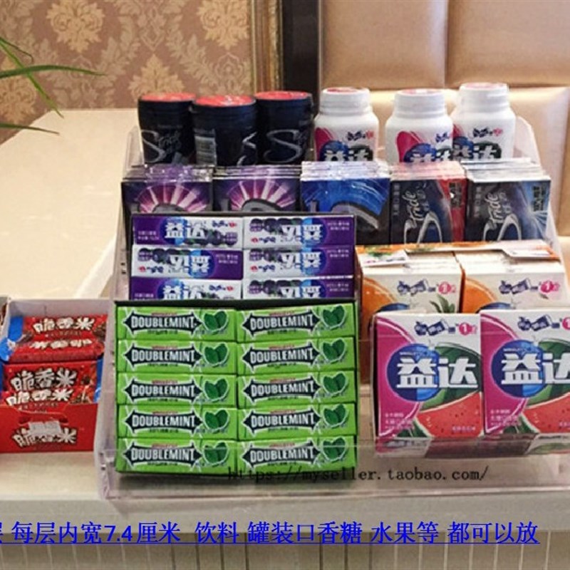 矿泉水展架饮料架牛奶展示架收银台超市小货架便利店口香糖架