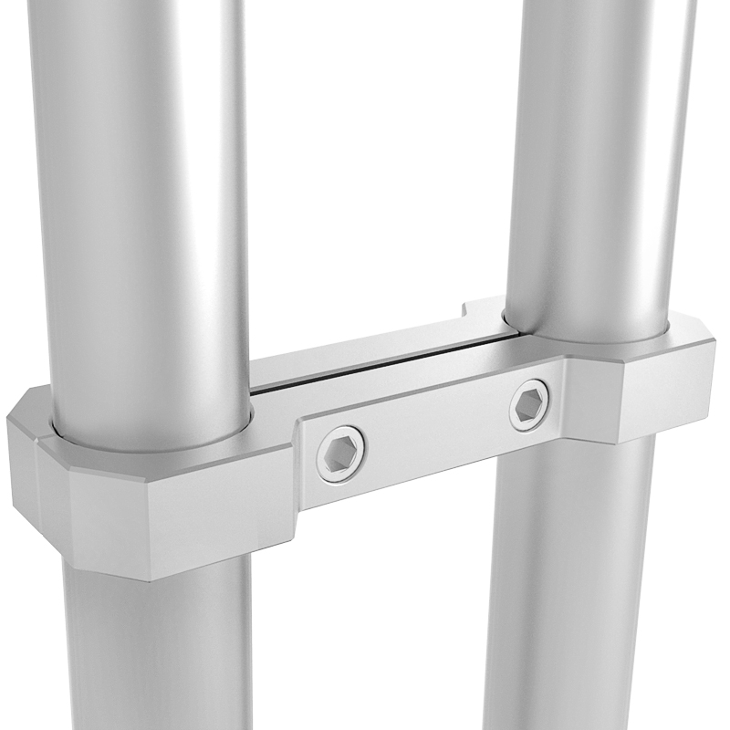 航空铝显示器支架连接单杆杆减少物理晃动稳固支架固定支架配件