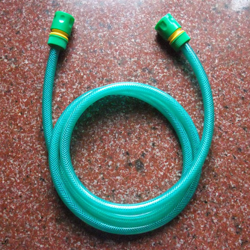 【水管架配件】 透明绿管进水管 4分水管2米 通水接头 洗车水管