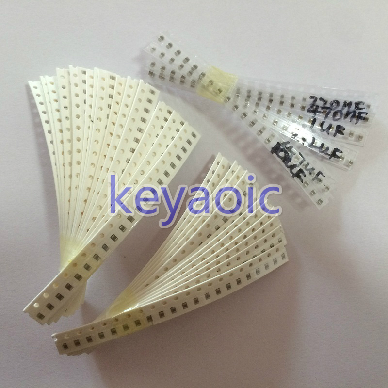 元件包 05贴片电容器 混装 1PF-10UF 3种各20只20元