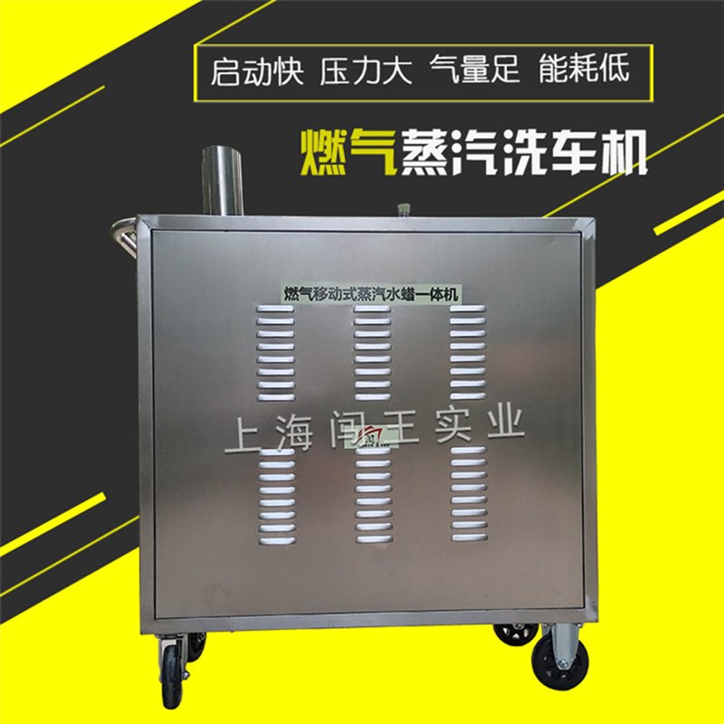 闯王CWR09燃气型蒸汽洗车机商用即热式蒸汽清洗机洗车店