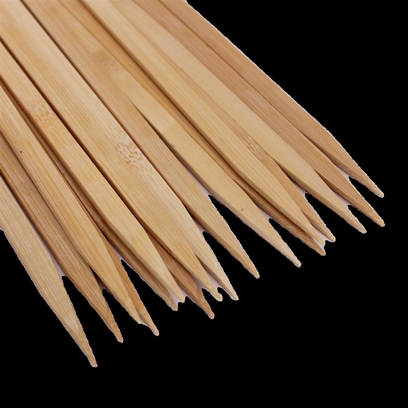 火盆烤肉大竹签烧烤签子扁签子火盆烤肉大竹签扁竹火盆签手把签