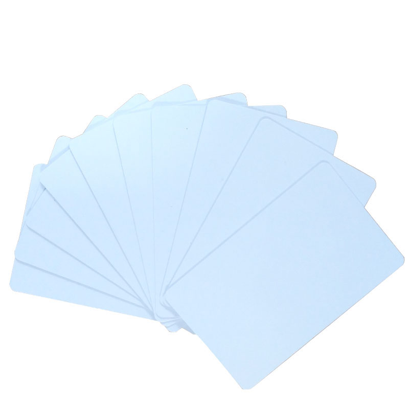 感应式IC卡白卡射频 卡门禁卡ic卡内码卡M1卡【100张】可印刷白卡