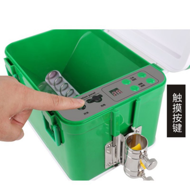 台钓自动打窝器玉米鲢鳙大头钓浮投饵定点垂钓野钓防风散炮打窝机