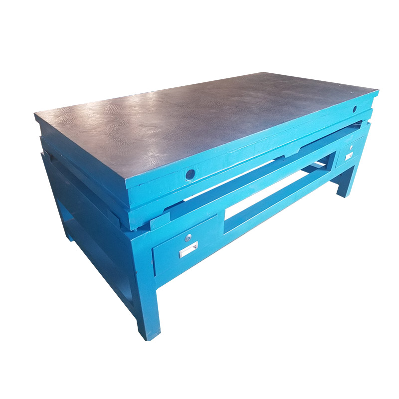 钳工铸铁焊接平台刮研平台装配工作台T型槽研磨划线测量检验平板