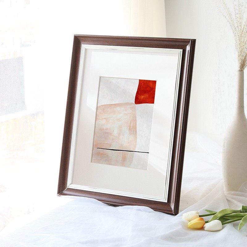 欧式挂墙装裱画框20 16 30 寸A4A3 24 28寸做旧拼图相框8K4开定制,家居饰品,相框/画框,淘宝优惠券,粉丝福利购,淘宝优惠卷