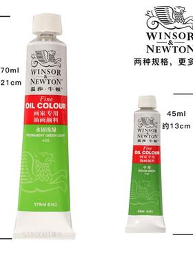 温莎牛顿油画颜料工具材料套装45/170ML油彩画家专用12色24色32色