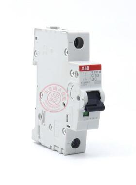 ABB微型断路器S200系列6KA空气开关1P C特性6A S201-D6 10113701