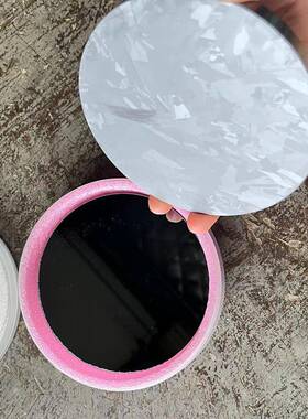 直径5英寸厚度10mm多晶硅圆饼7N硅圆棒 半导体双面镜面抛光硅圆片