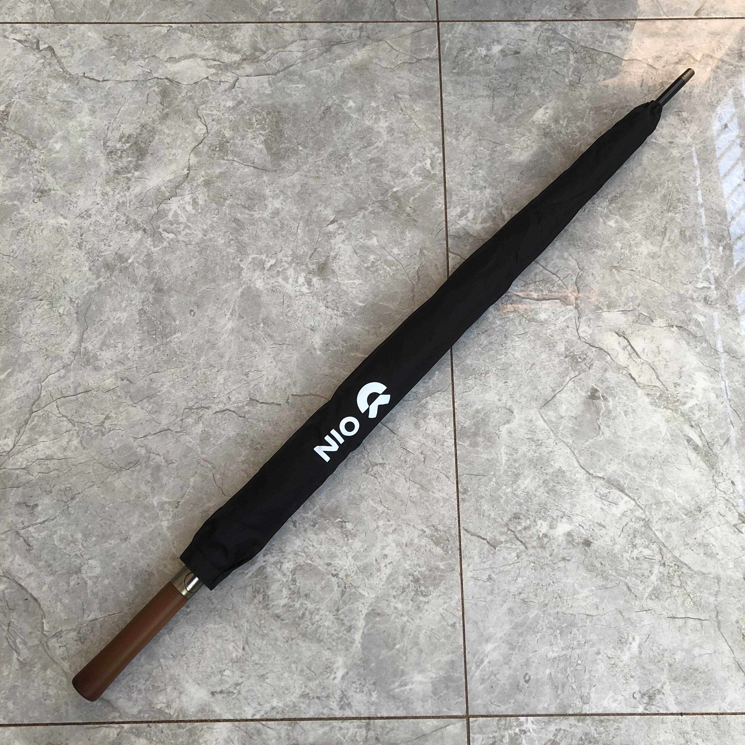 正品蔚来es6s8雨伞原厂全自动折S叠男长柄超大号告4原装订制leogo