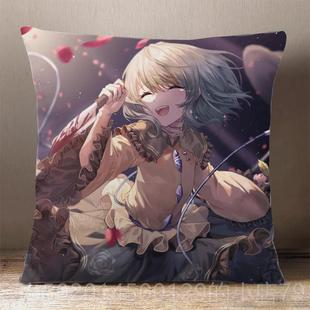 高档东方ropject玩偶周边古明地恋古明地觉动漫美女定di床y上抱枕