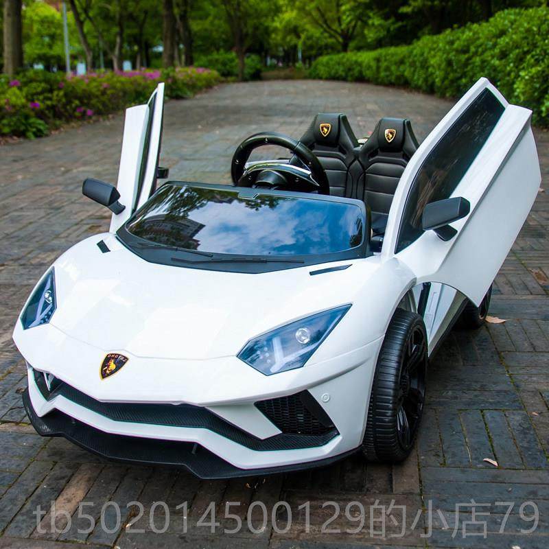 高档新款儿童电动四轮遥控车男车生可人小孩兰汽博基坐尼玩具宝宝,玩具/童车/益智/积木/模型,儿童电动车,淘宝优惠券,粉丝福利购,淘宝优惠卷