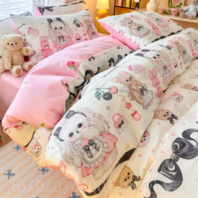 高档定制床纯棉5榻榻米四套高低0.9 1.35 件1.×1.9m2