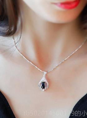 高档妈项链女99纯银吊坠2025年新款众锁小骨链生日礼物送长辈妈颈