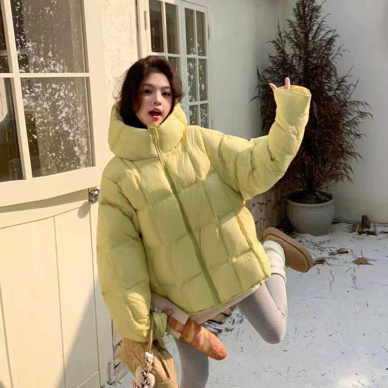 【宋轶同款】领巢泡芙短款羽绒服女冬季新款2026巨好看的冬装外套,运动服/休闲服装,运动羽绒服,淘宝优惠券,粉丝福利购,淘宝优惠卷