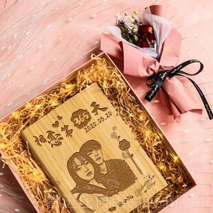 正品结婚纪念日礼物送老婆老实公生日制朋男女友恋爱一定周年用情