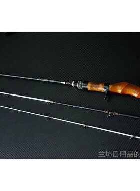 高档日本微进口溪流杆鳟鱼竿megb白aass GH484UL 马口竿物UL路亚