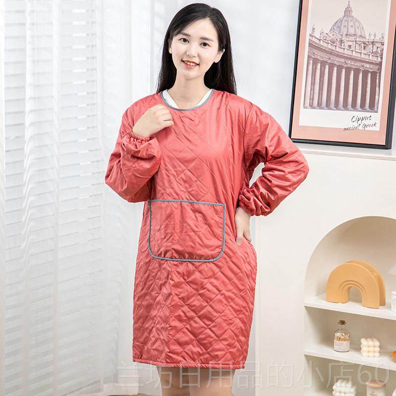 高档围家用厨裙房加绒女士冬季外套大人时尚袖防水防油工作服罩男,家庭/个人清洁工具,围裙,淘宝优惠券,粉丝福利购,淘宝优惠卷