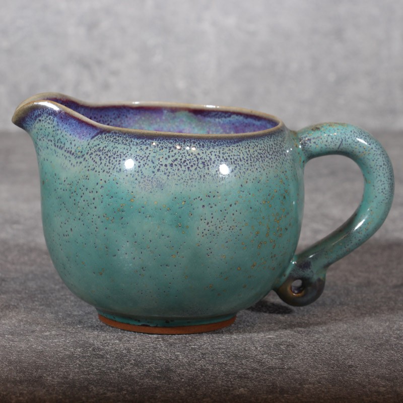 河南禹州神垕钧瓷茶杯公道杯功夫茶具茶道配件卢钧窑变釉陶瓷喝茶