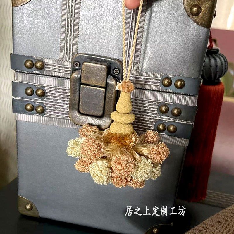 【单支价】新款吊穗窗帘挂球流苏装饰流苏柜门装饰门把手装饰