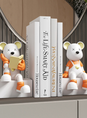 暴力熊爱心坐姿装饰客厅入户玄关电视柜酒柜书桌摆件乔迁开业礼品