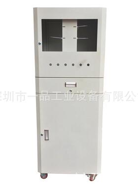 深圳车间电脑柜厂家移动电脑柜 全钢制电脑柜微机柜 PC防尘电脑柜