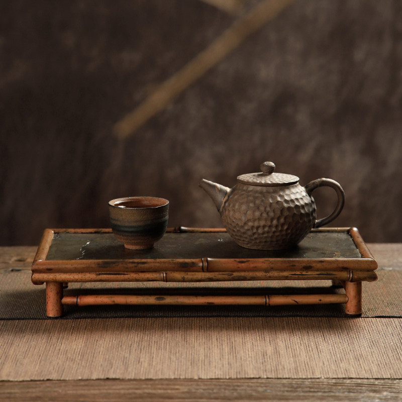 竹制茶杯托杯架杯垫茶道小茶台茶桌托盘干泡茶盘壶承实木茶垫底座