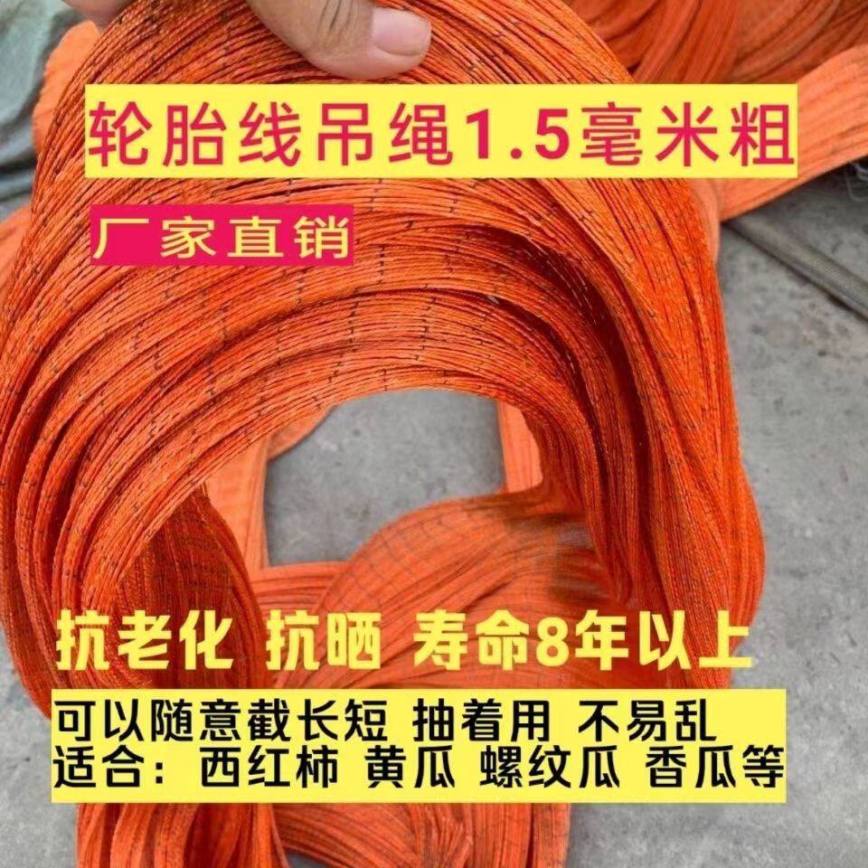 轮胎线吊蔓绳吊秧绳大棚蔬菜黄瓜辣椒西红柿番茄西瓜甜瓜吊绳吊线