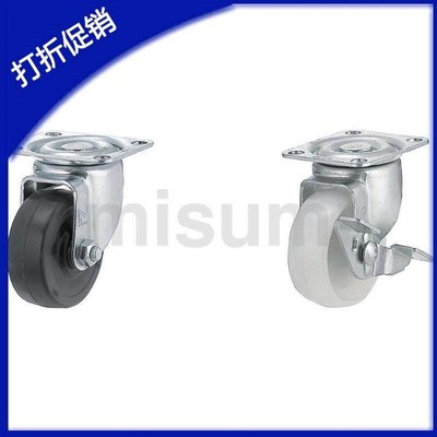 橡胶轮工业脚轮CNGJ/CNGK/CNGS25/38/50/65/75/100/125/150-R/U/N