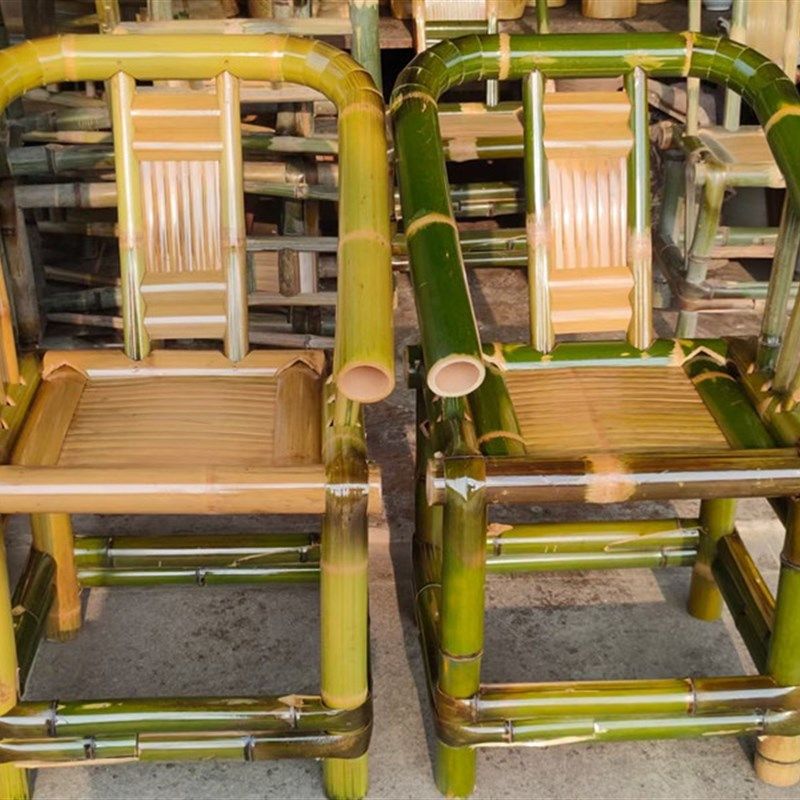 竹制品竹椅复古太师椅靠椅子竹凳子竹编凳子乘凉椅休闲椅麻将椅,特色手工艺,竹编/竹雕,淘宝优惠券,粉丝福利购,淘宝优惠卷