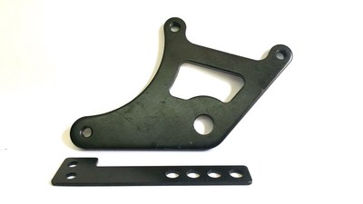 小辐射鲍鱼卡钳4活塞AB泵下泵支架左装右装连接板转接码YX0295