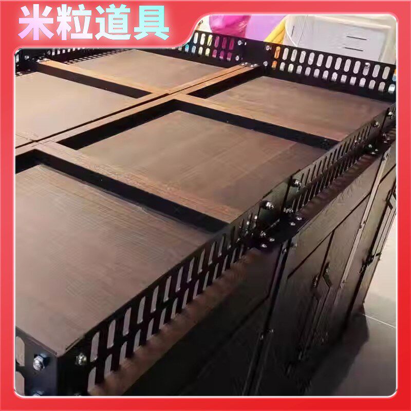 胖东来超市铁护栏水果护栏生鲜挡板蔬菜护边货架黑色隔断金属围栏