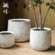 陶瓷花盆手工粗陶瓷盆仿真树种花阳台客厅室内落地大花盆摆件装 饰